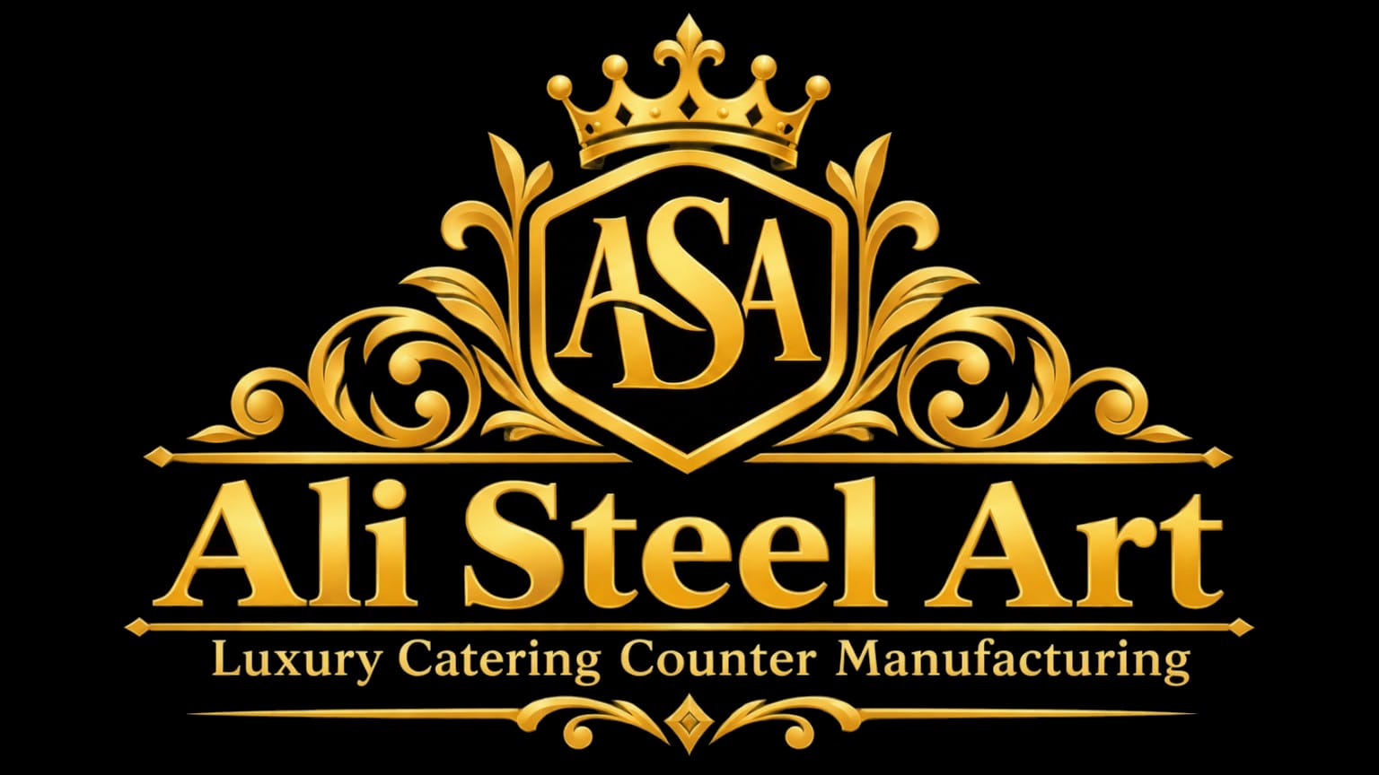 Ali Seel Art - Luxury Catering Counter Manufacturing Logo
